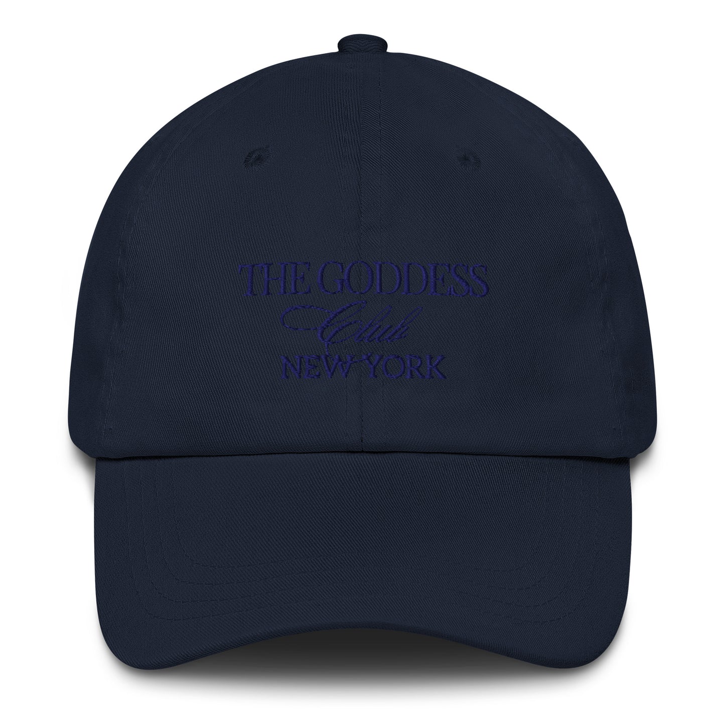 The Goddess Club Baseball Hat- Navy and Blue