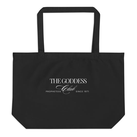 The Goddess Club Tote- Black and White