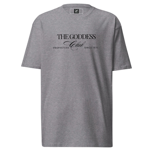 The Goddess Club T-Shirt -Grey and Black