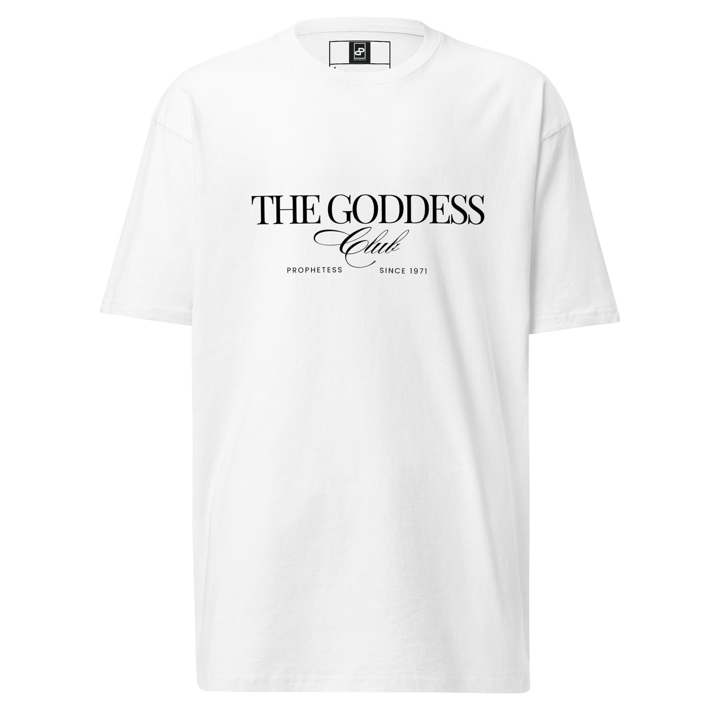 The Goddess Club T-Shirt -Black and White