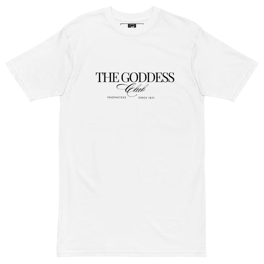 The Goddess Club T-Shirt -Black and White