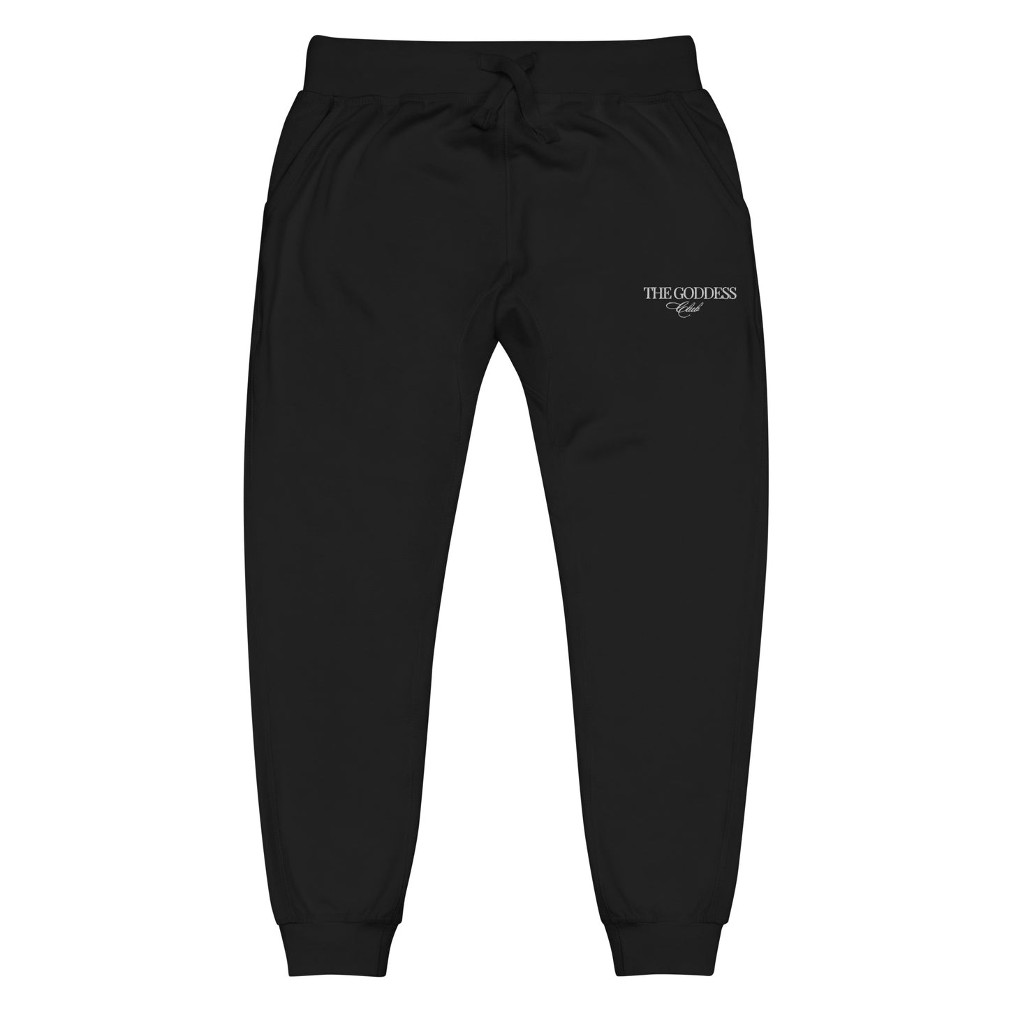 The Goddess Club Sweatpant- Black and White