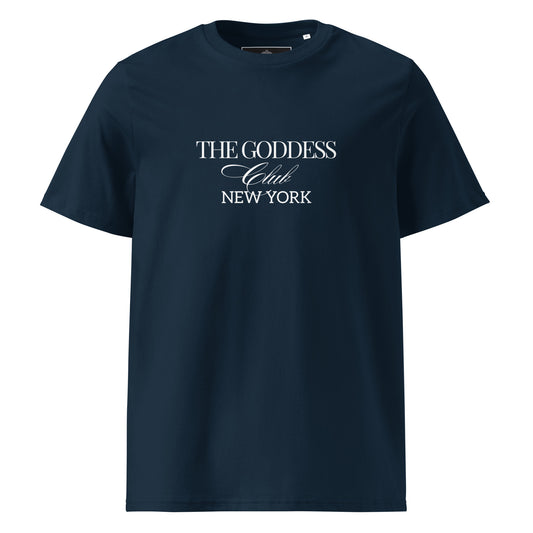 The Goddess Club T‑Shirt- Navy and White